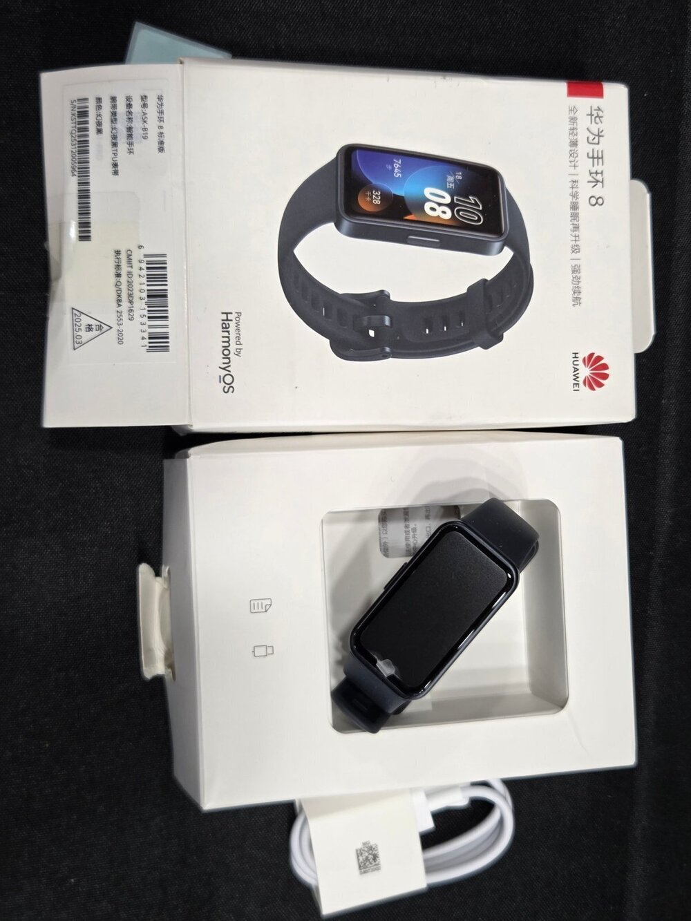 Huawei Band 8 Smart Fitness Tracker AMOLED HarmonyOS Black